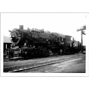 Vintage Chicago & Illinois, Midland -C IM 541 Steam Locomotive T3-307